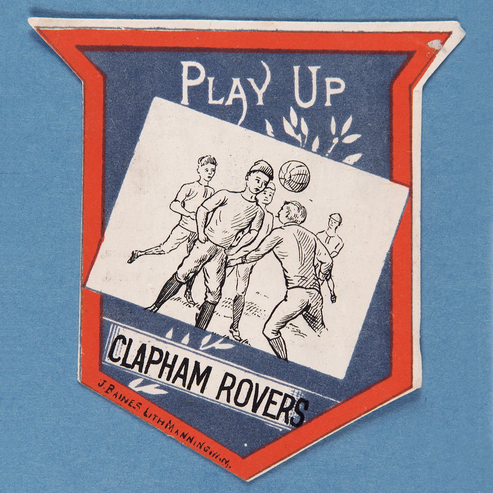Spiel auf Clapham Rovers von English School: Kunstdruck