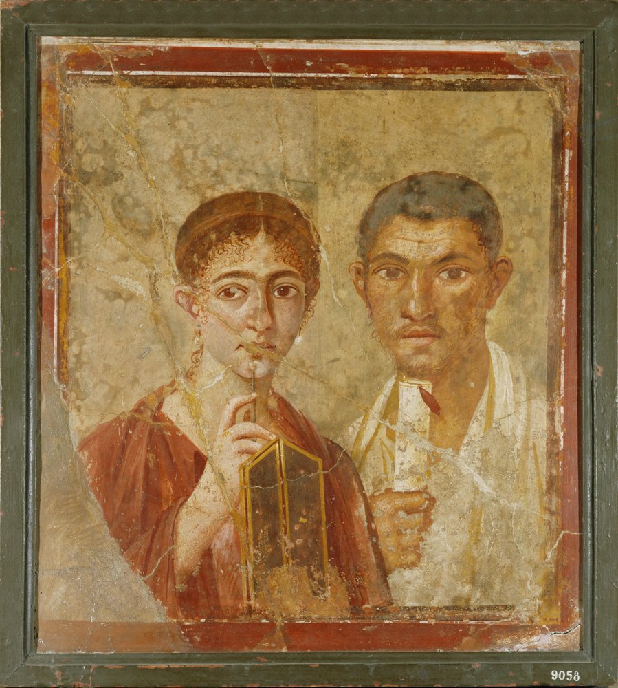 Pasquius Proculus und seine Frau von Erich Lessing