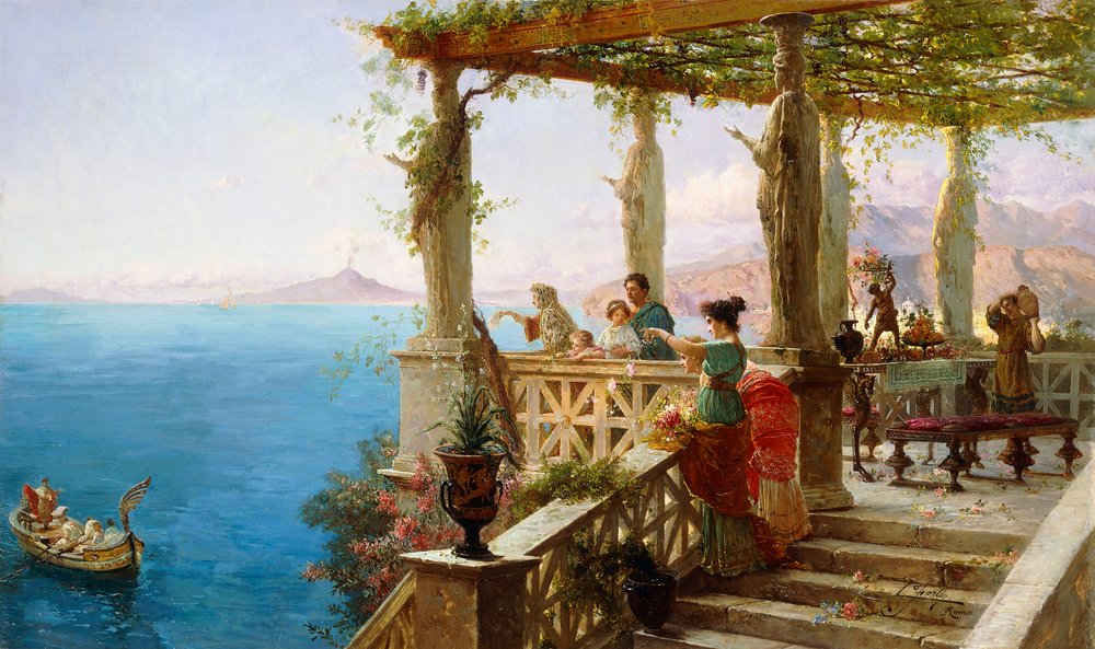 Der Aufbruch des Hausherrn von Ettore Forti