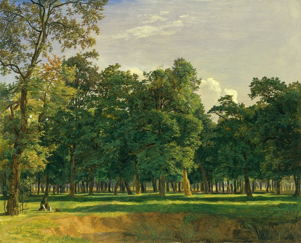 Praterlandschaft, ca. 1831 von Ferdinand Georg Waldmüller