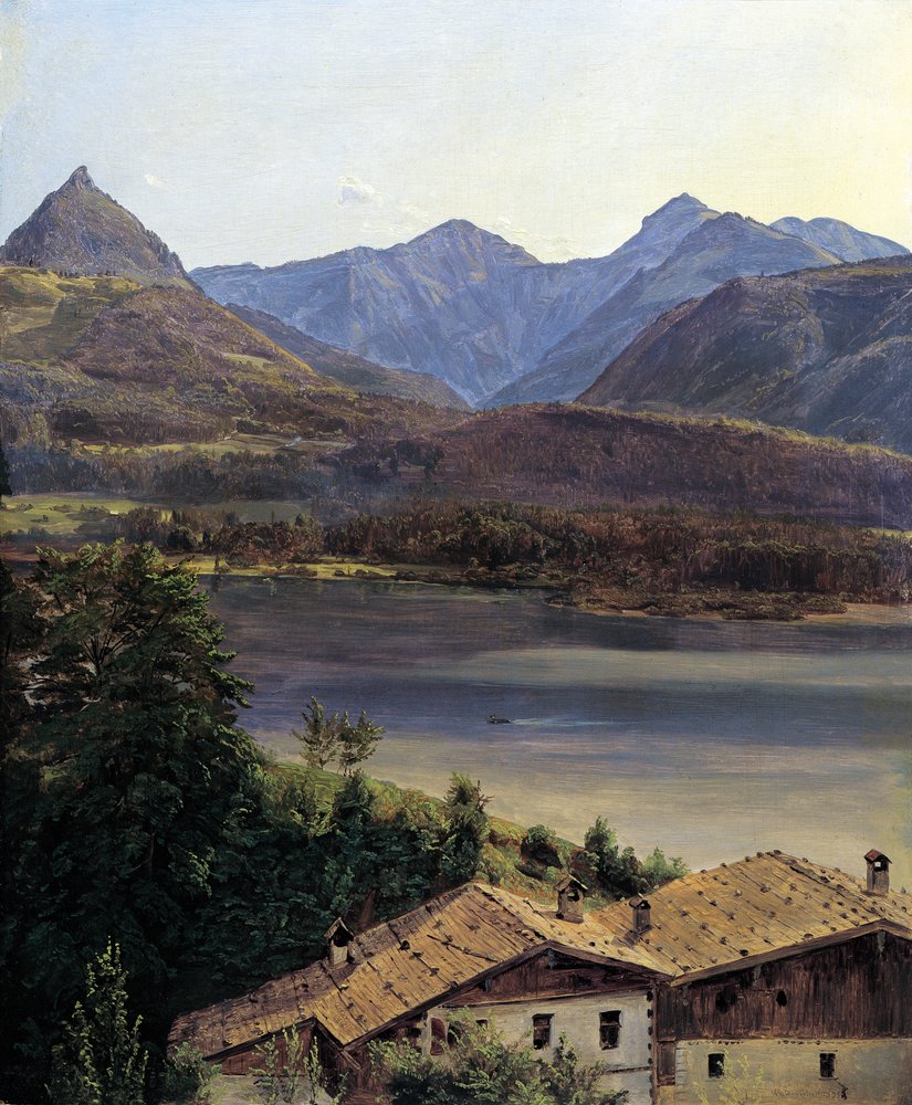 Wolfgangsee von Ferdinand Georg Waldmüller