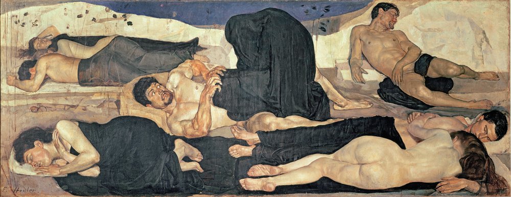Die Nacht, 1890 von Ferdinand Hodler