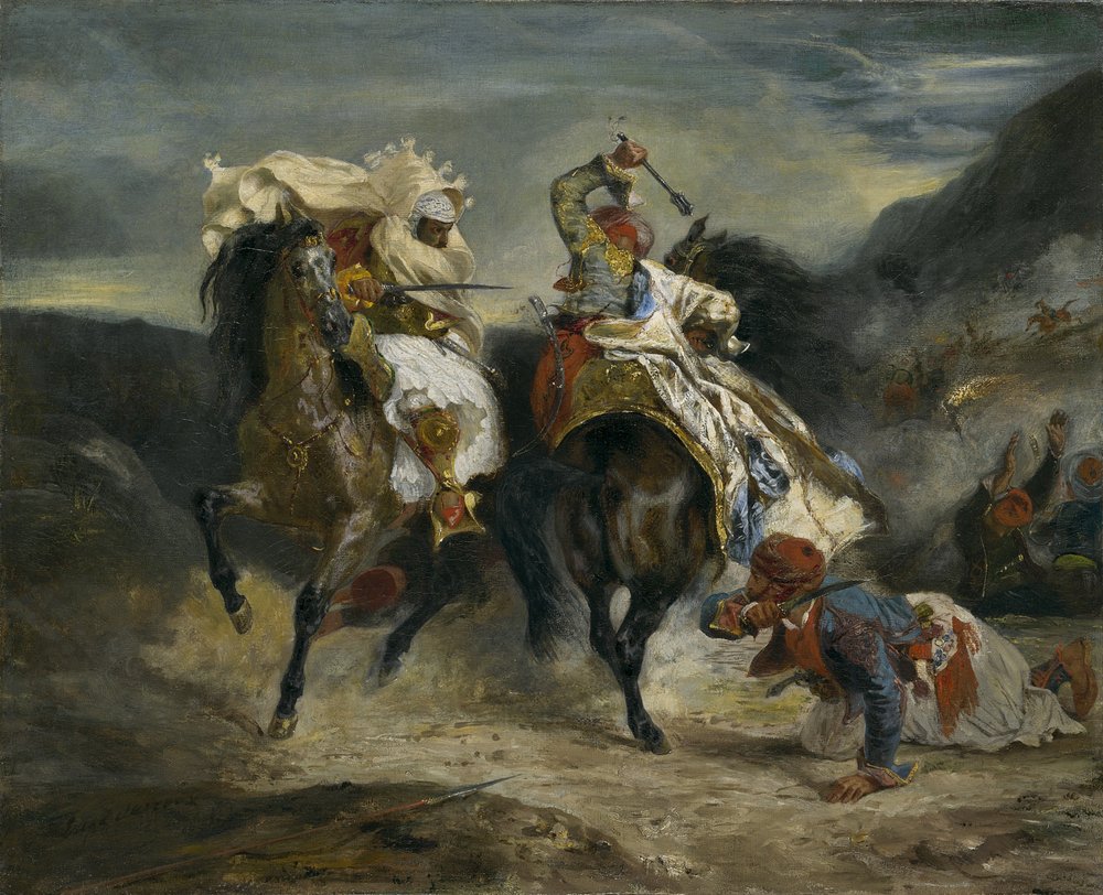 Der Kampf des Giaour und Hassan, 1826