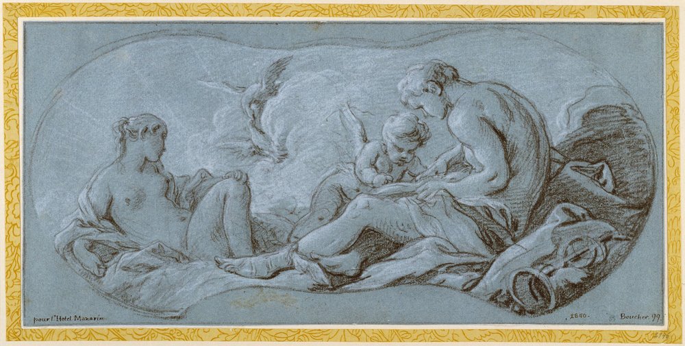 Die Erziehung des Amor von François Boucher