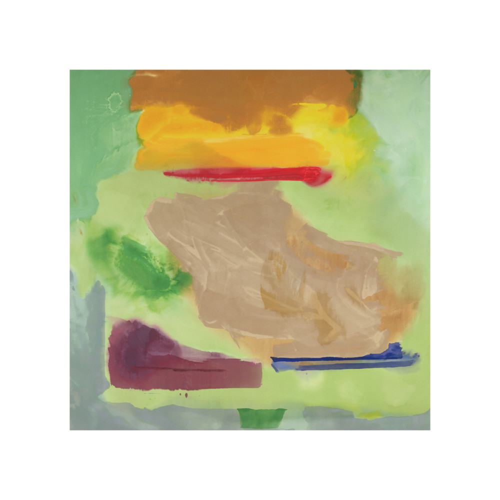 Frühlingsbank von Frankenthaler Helen