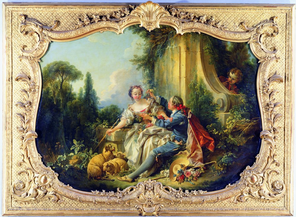 Der galante Schäfer von François Boucher
