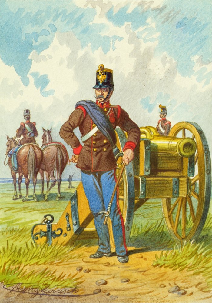 Soldat von Franz Gerasch