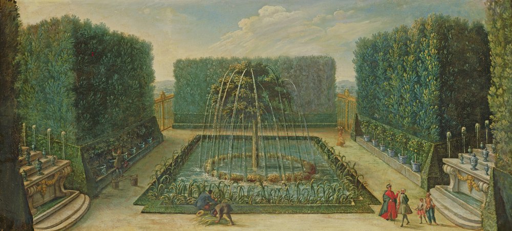Der Bosquet du Marais, frühes achtzehntes Jahrhundert von French School