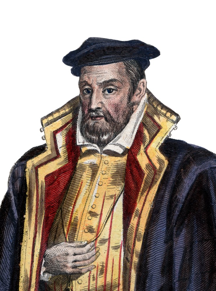 Porträt von Gaspard II. de Coligny (1519-1572), Herr von Châtillon, französischer Edelmann und Admiral von French School