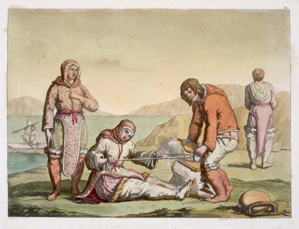 Eskimos, 1817 von G. Bramati