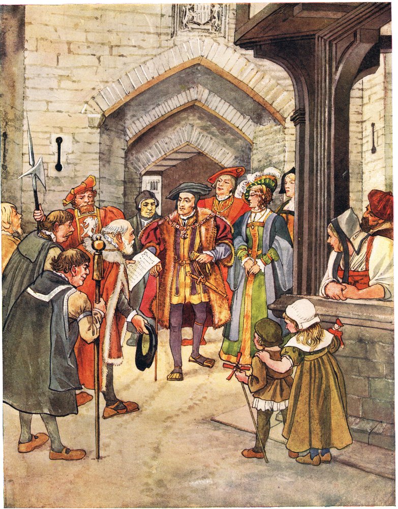Ich bin der Herzog von Norfolk, Illustration aus 