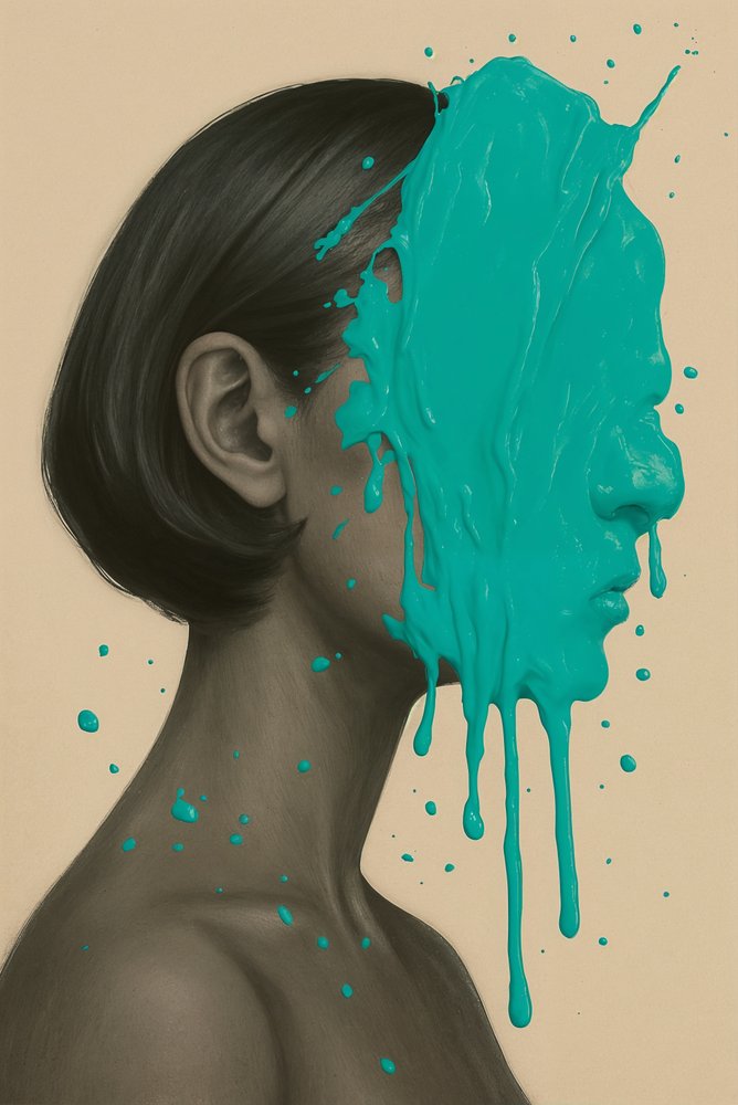 Die gedämpfte Blüte, 2025 von George Rosaly