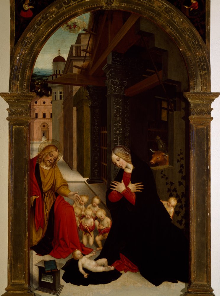 Geburt Christi von Gerolamo Giovenone