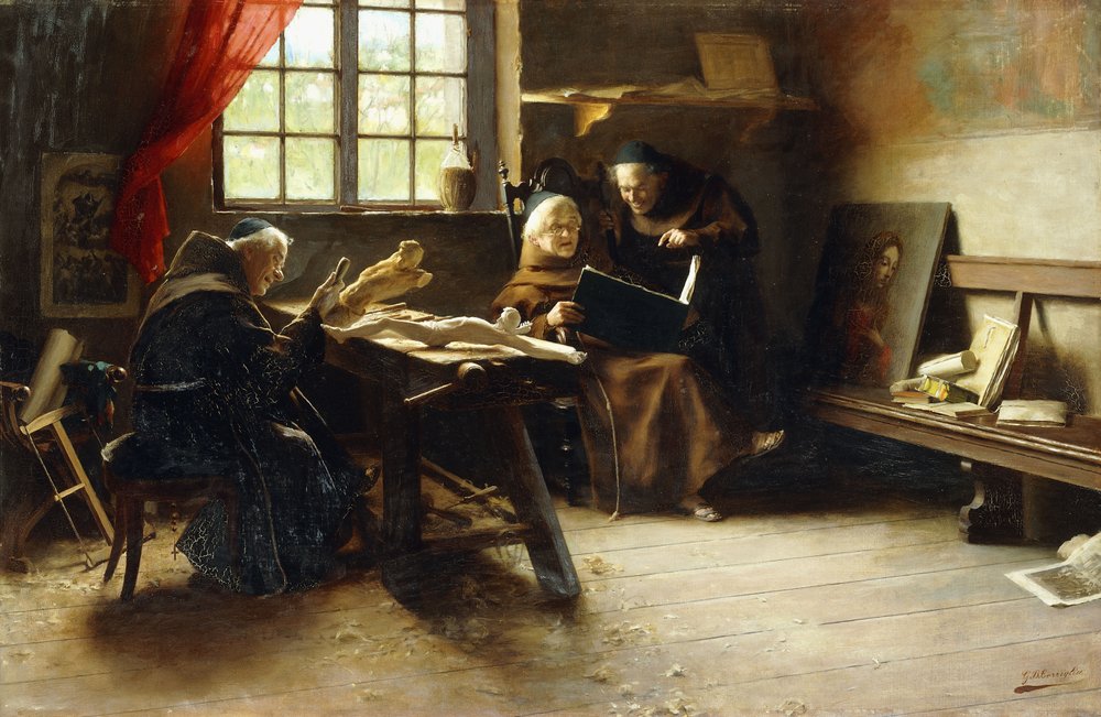 Göttliche Inspiration von Giovanni-Battista Torriglia