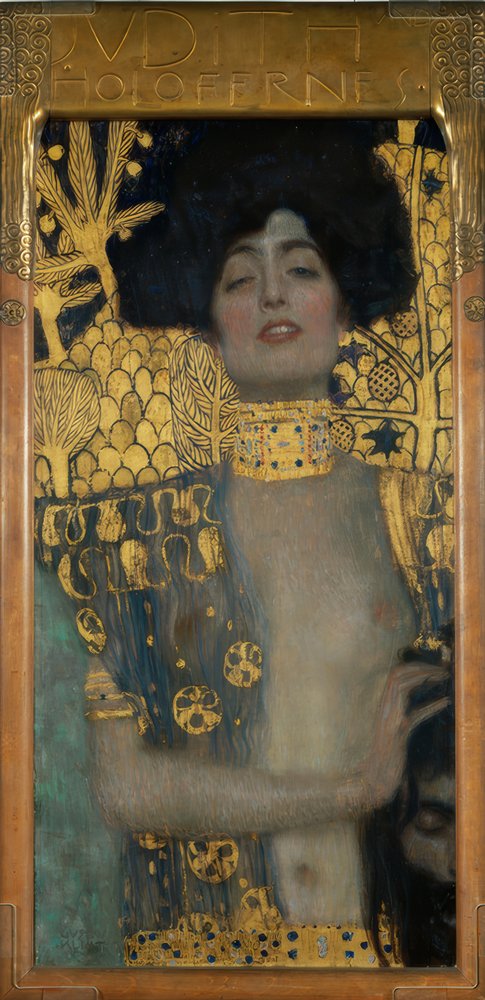 Judith mit dem Haupt des Holofernes von Gustav Klimt