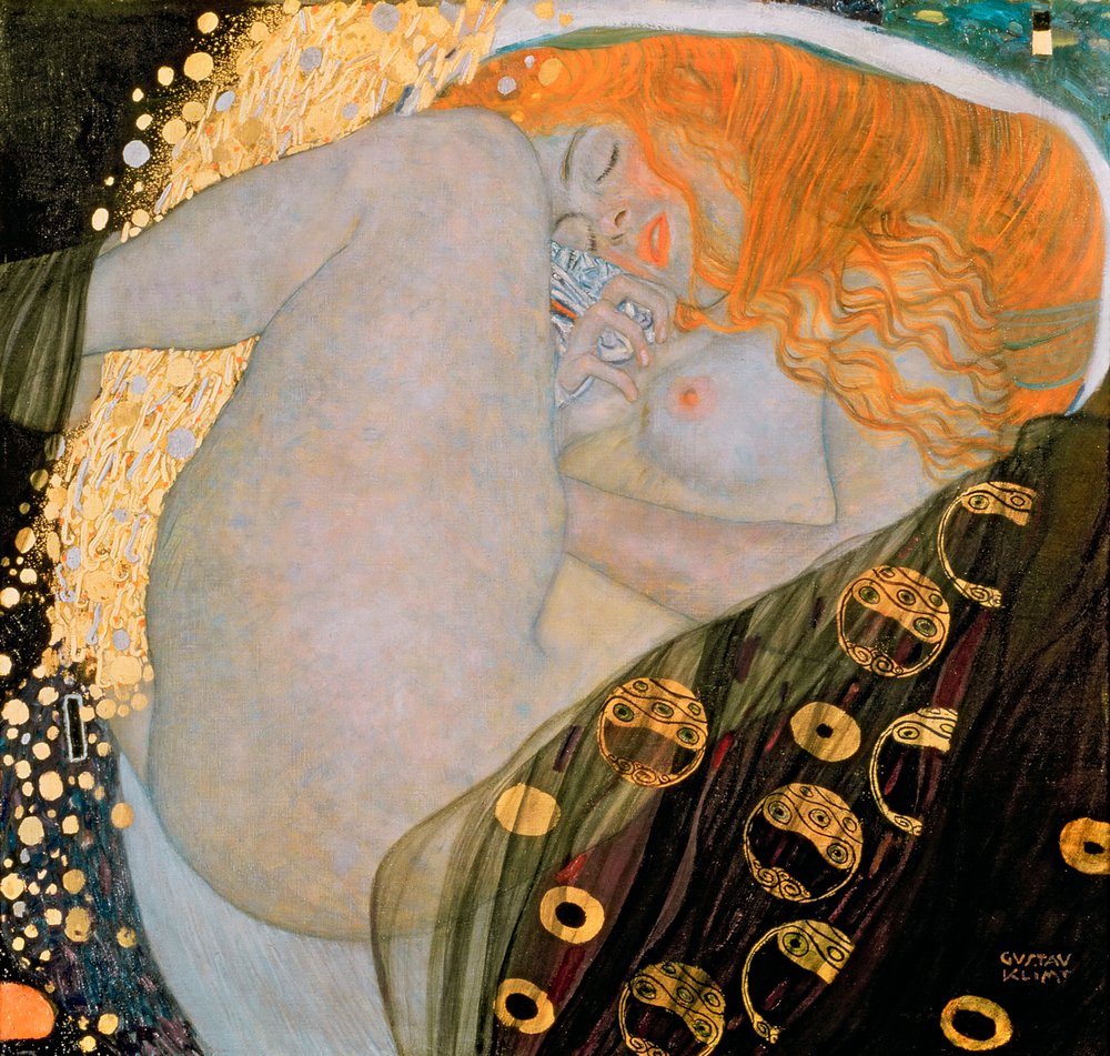 Danaë, 1907 von Gustav Klimt