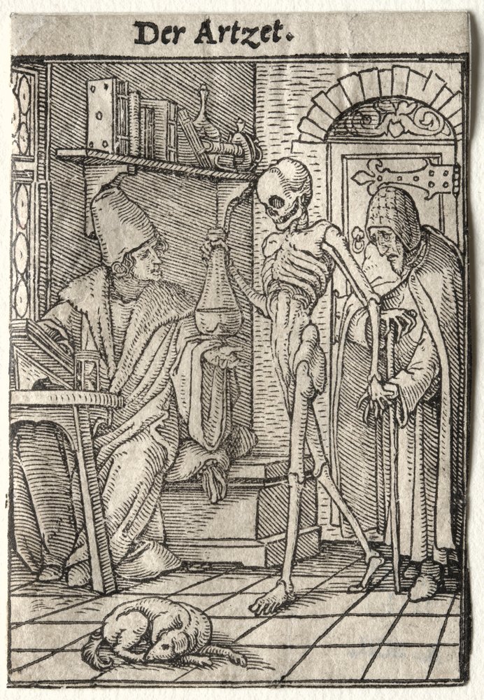 Totentanz: Der Arzt von Hans Holbein