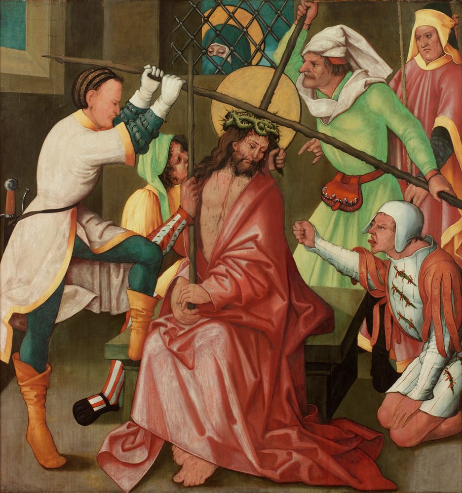 Die Verspottung Christi, ca. 1510-30 von Hans Leonard Schaufelein