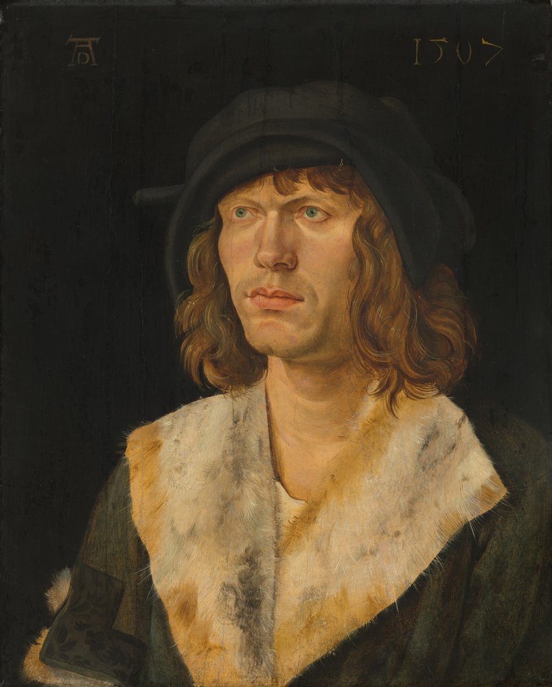 Porträt eines Mannes, ca. 1507 von Hans Schäufelein the Elder