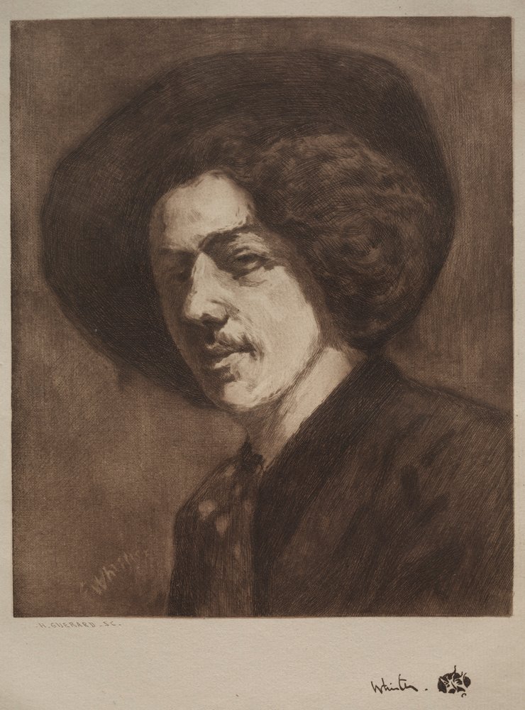 James McNeil Whistler von Henri-Charles Guérard