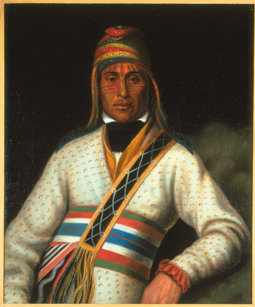 Yoholo-Micco (Creek) von Henry Inman: Kunstdruck kaufen