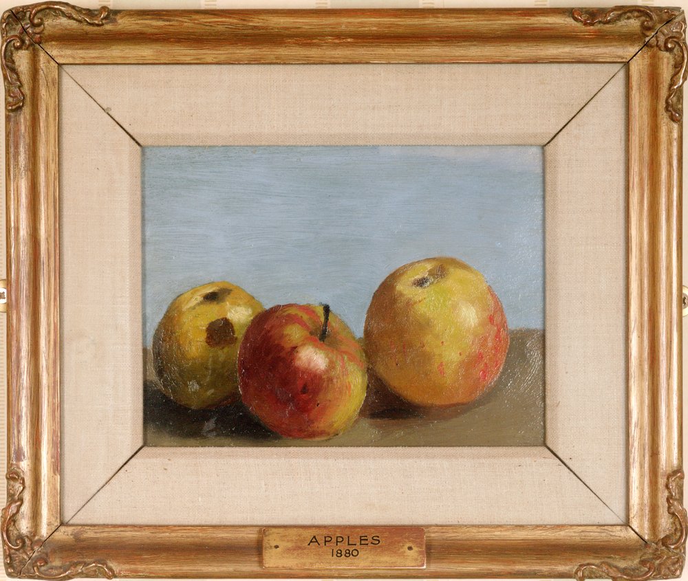 Äpfel, 1880 von Henry Joseph Wood