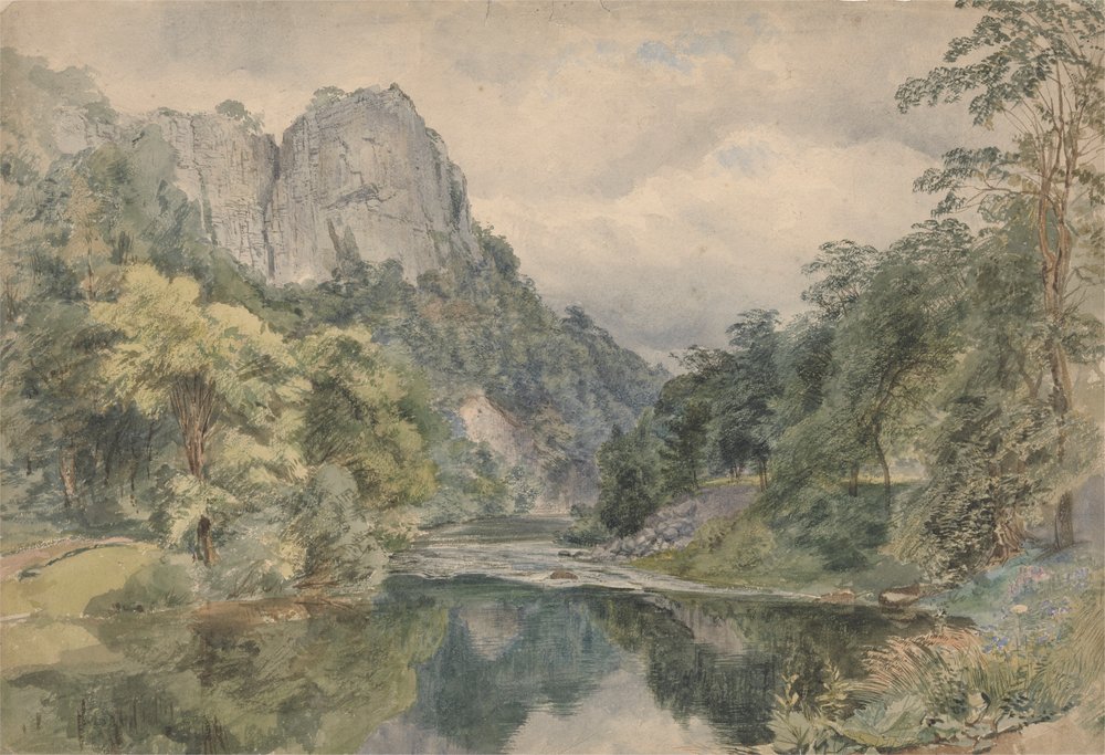 High Tor, Matlock von Henry Moore: hochwertiger Kunstdruck