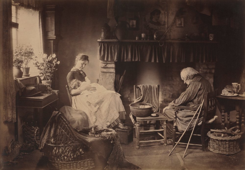 Morgendämmerung und Sonnenuntergang von Henry Peach Robinson