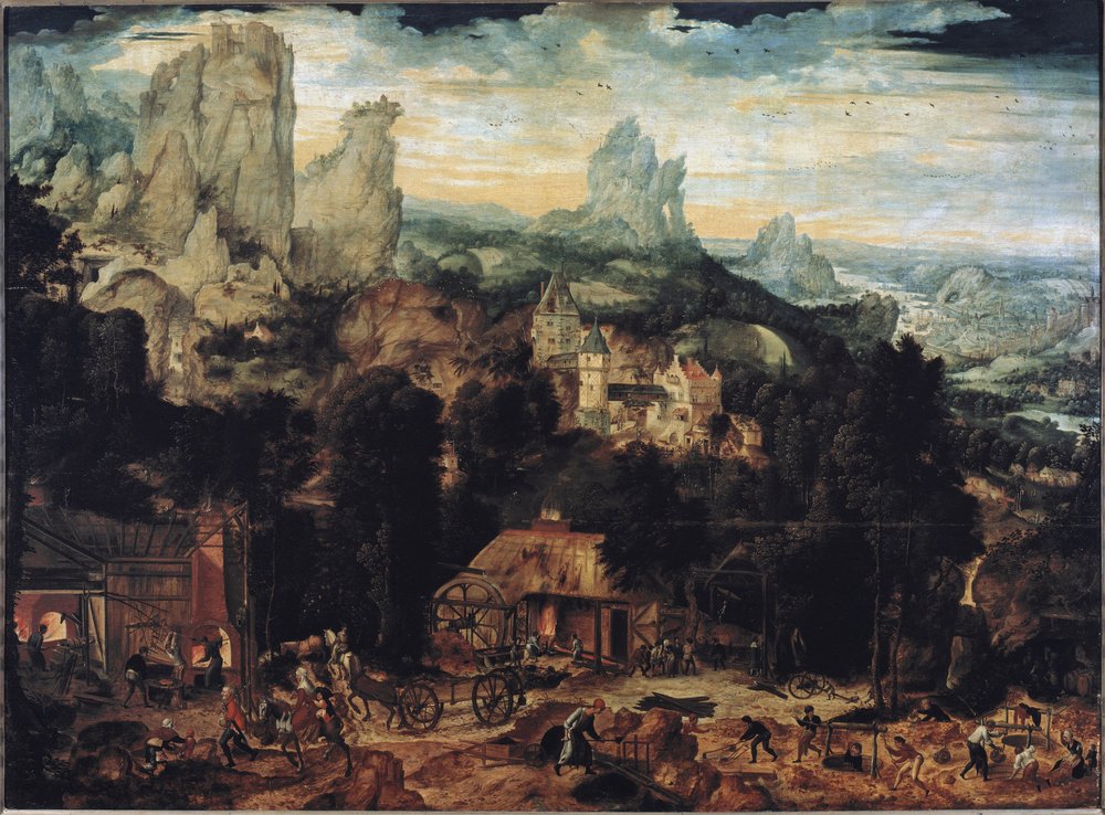 Kupferminen von Herri met de (c.1510-p.1550) Bles