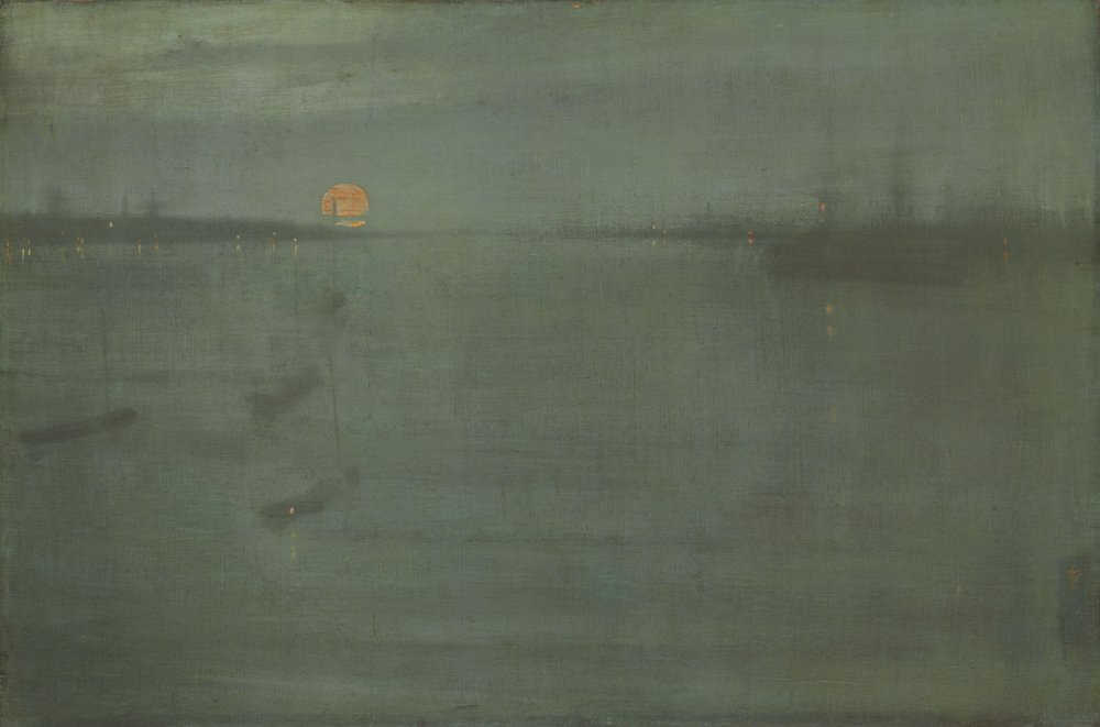 Nocturne in Blau und Gold - Southampton Water von James Abbott McNeill Whistler