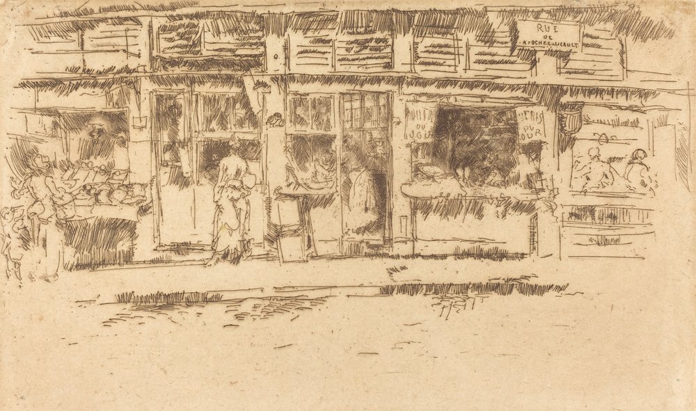 Rue de la Rochefoucault, 1893