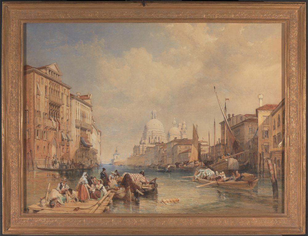 Der Canal Grande, Venedig von James Duffield Harding