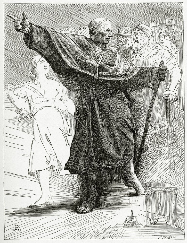 Der Papst, 19. Jahrhundert von Jean Paul Laurens