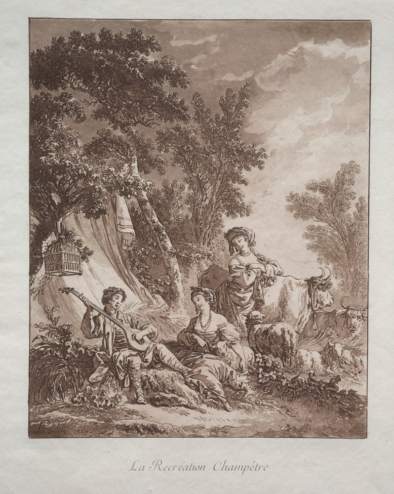 Ländliche Erholung von Jean-Baptiste Le Prince