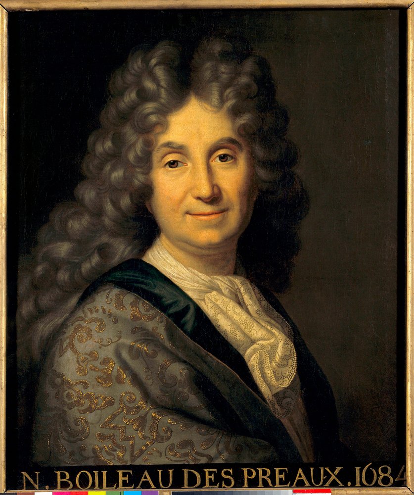 Porträt von Nicolas Boileau Despreaux (Boileau-Despreaux) (1636-1711)