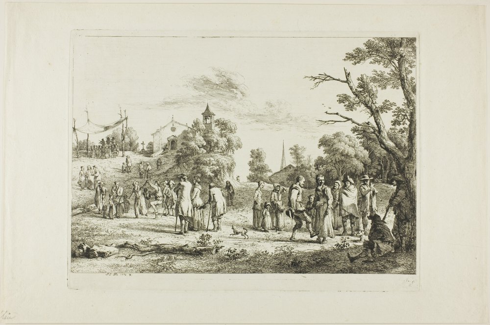 Das Dorffest von Jean-Jacques de Boissieu