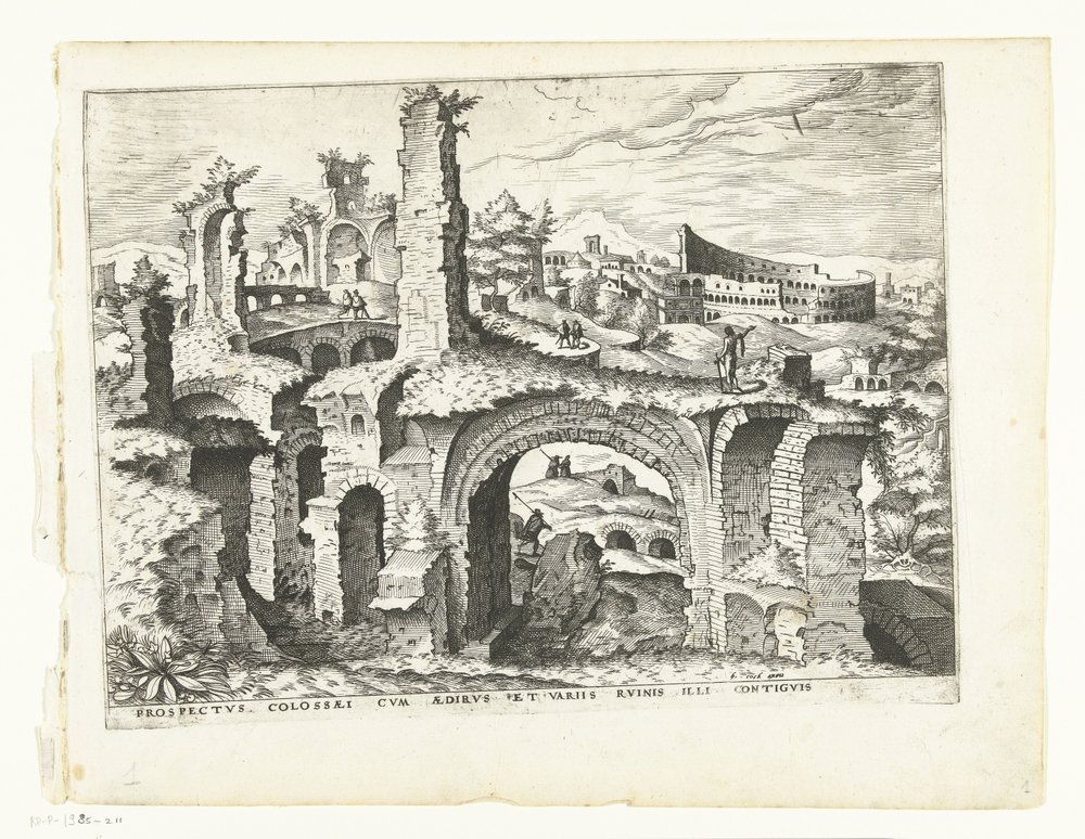 Ansicht des Kolosseums