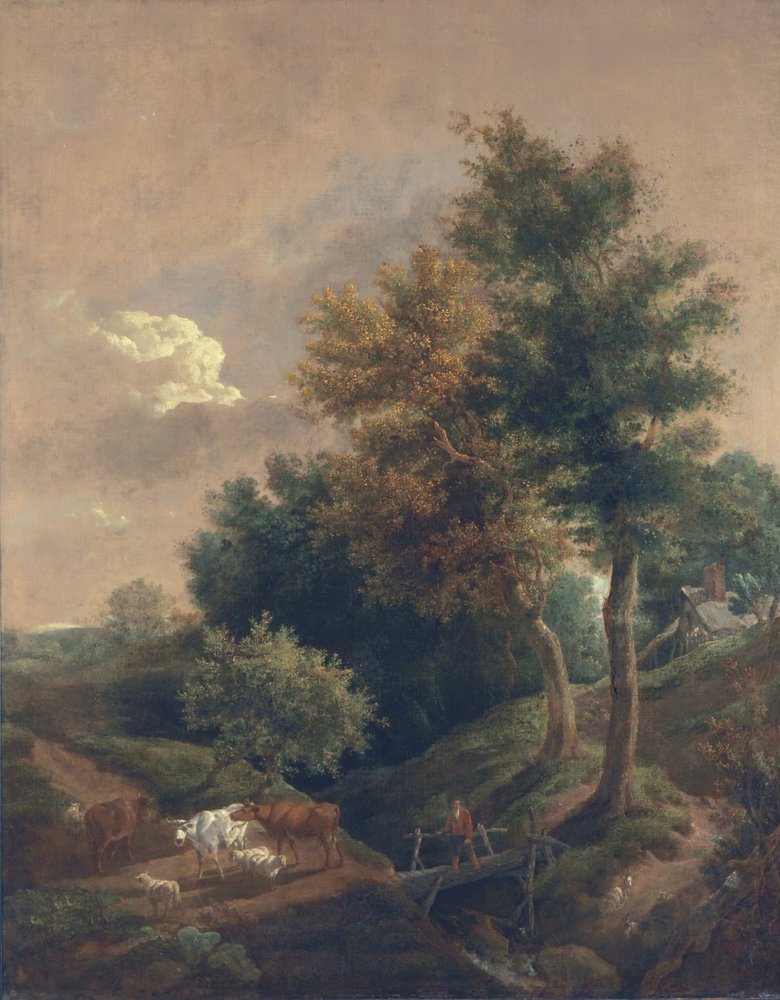 Am Rand einer Allmende, um 1815 von John Crome