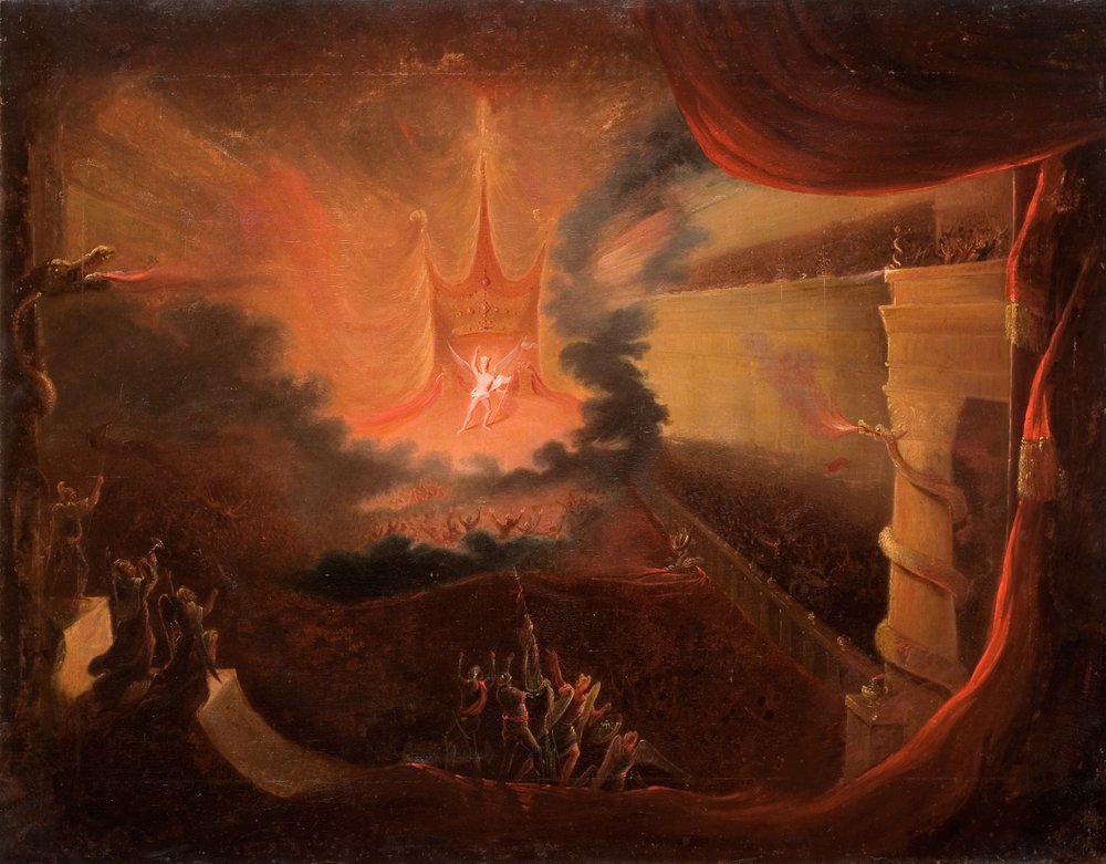 Satan von John Martin
