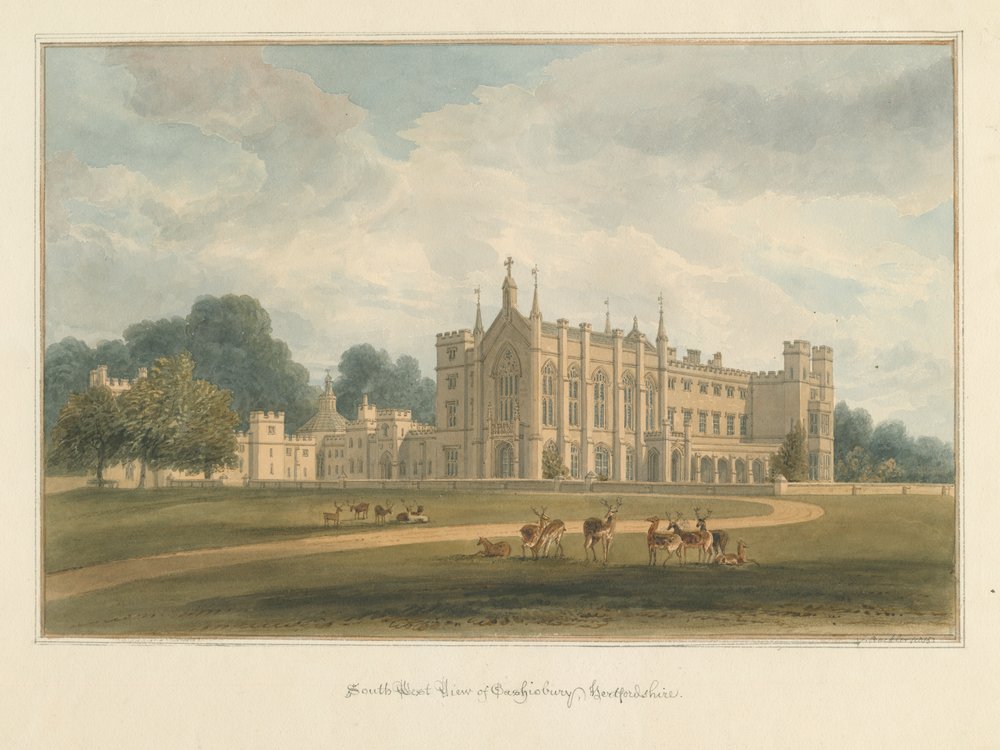 Cashiobury von John Buckler