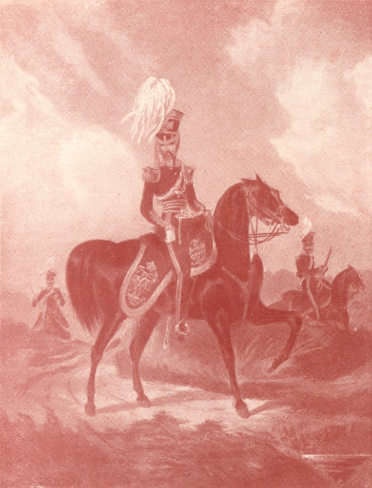 Offizier, 13. Leichte Dragoner, um 1820-1870, 1909 von John Harris Junior