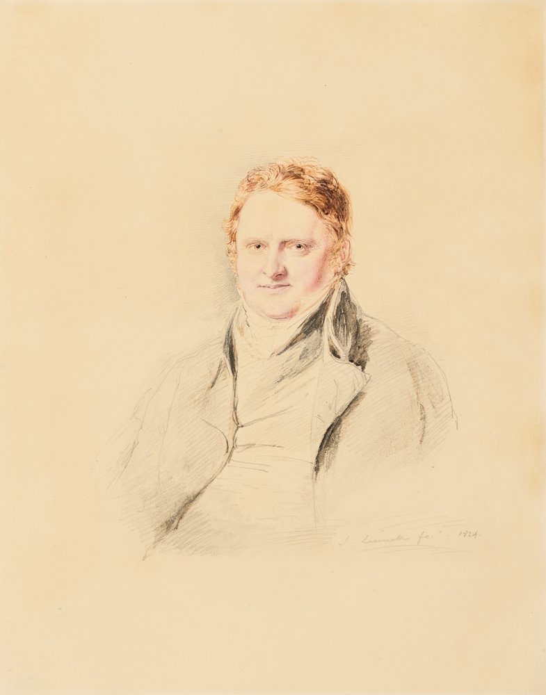 Porträt von John Varley von John Linnell