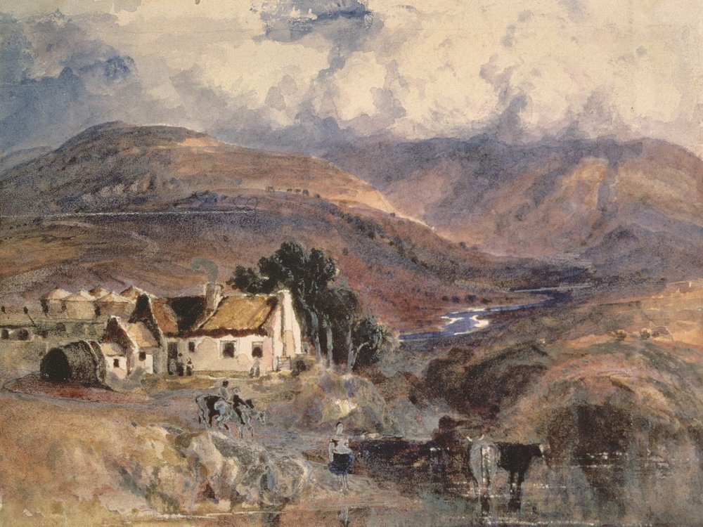 Schottische Landschaft von Joseph Noel Paton