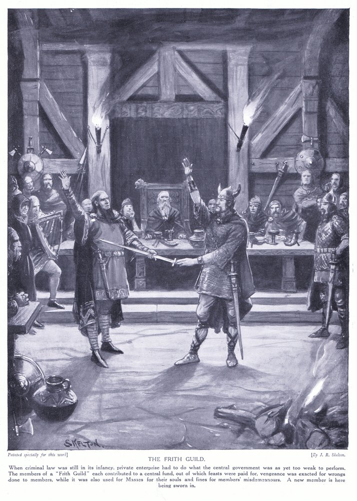 Die Frith-Gilde, 1920er von Joseph Ratcliffe Skelton