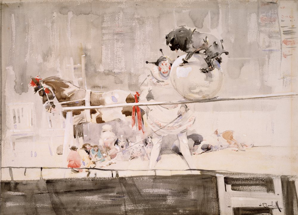 Barnet-Messe von Joseph Crawhall: hochwertiger Kunstdruck