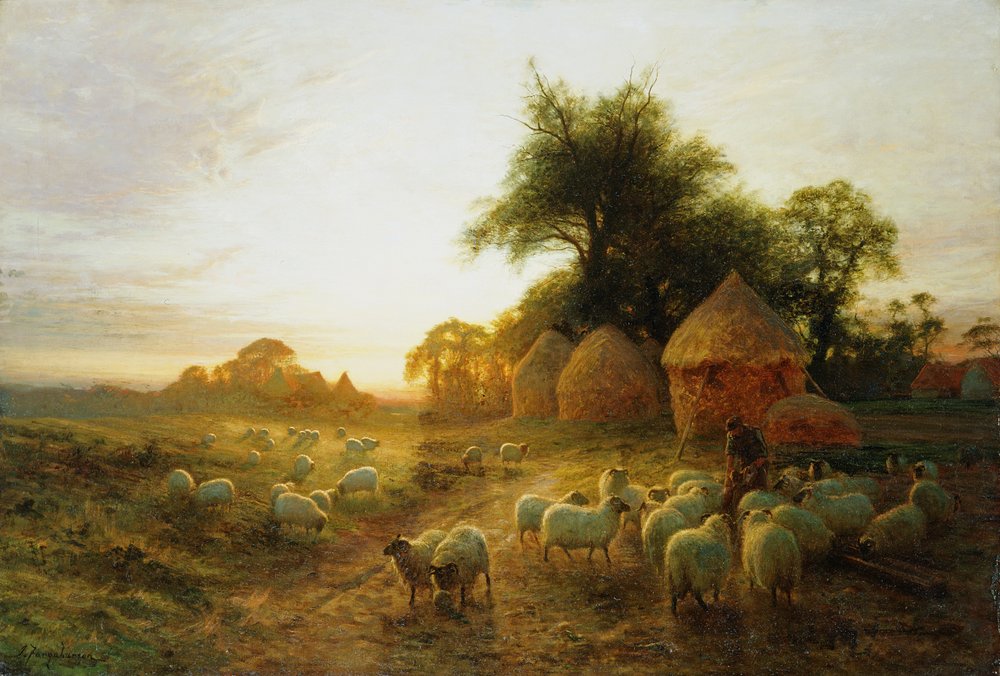 Jener gelbe Sonnenuntergang, der im Westen erlischt von Joseph Farquharson