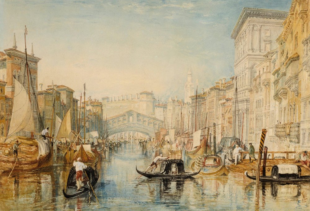 Venedig: der Rialto von Joseph Mallord William Turner