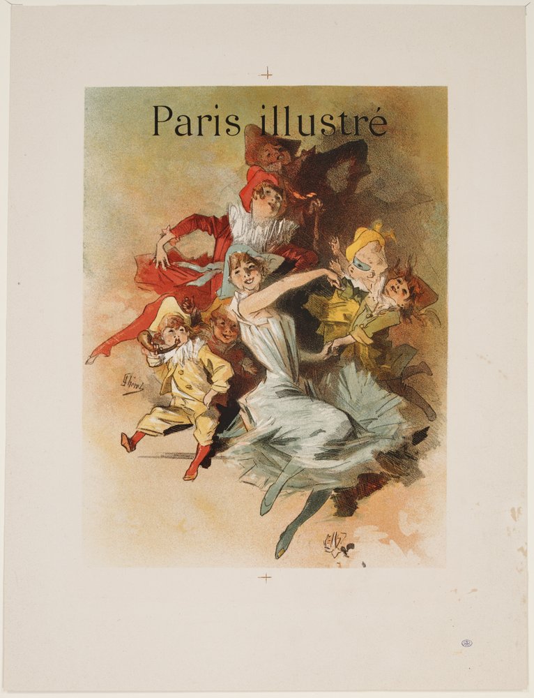 Paris Illustré von Jules Cheret