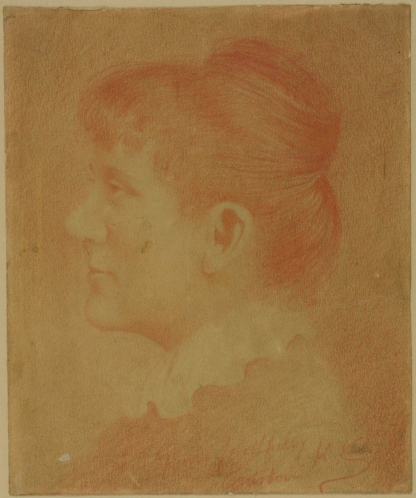 Selbstporträt von Kate Greenaway