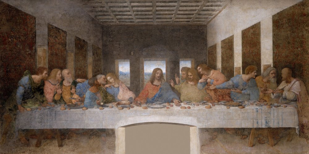 Das letzte Abendmahl von Leonardo da Vinci